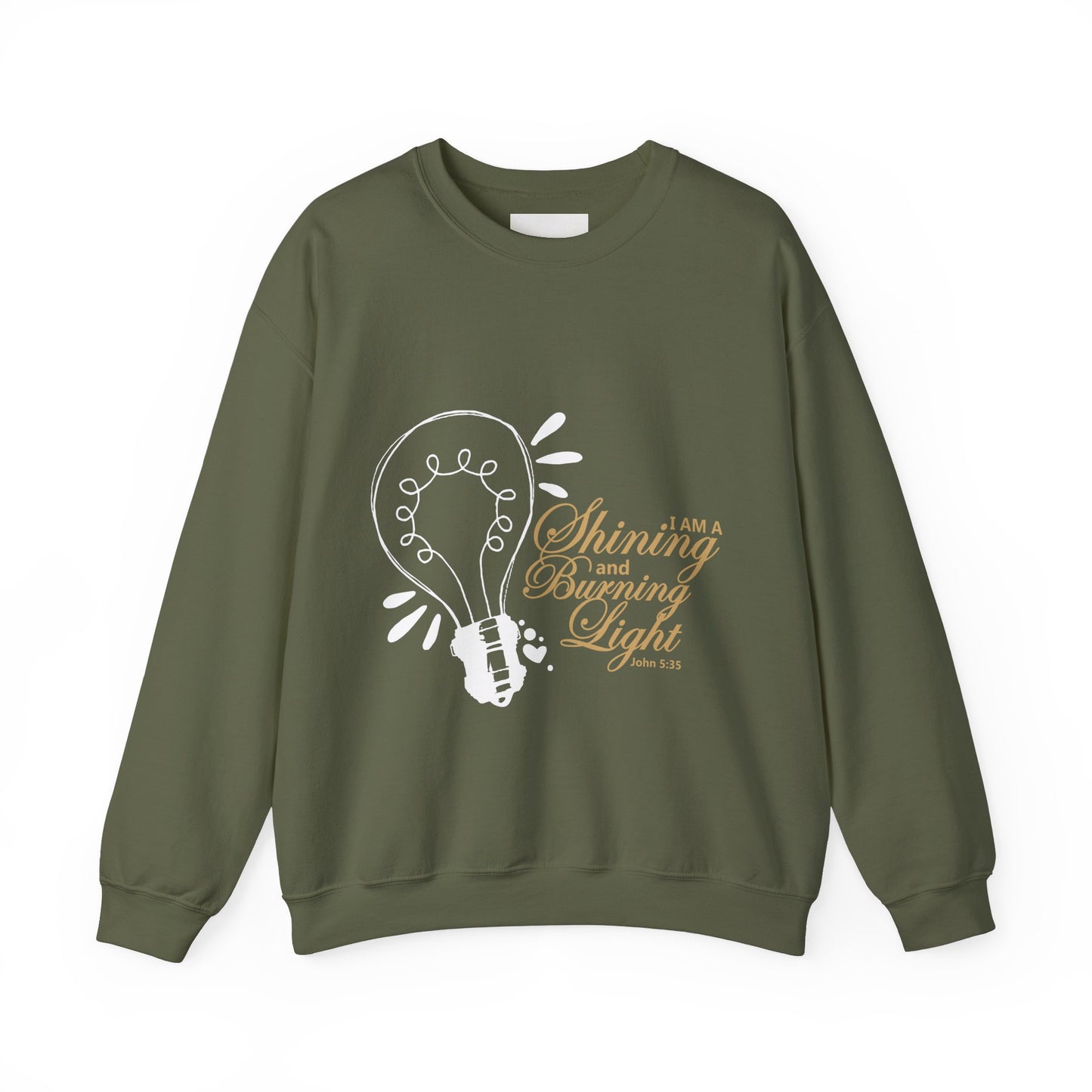 A Shining & Burning Light - Crewneck Sweatshirt