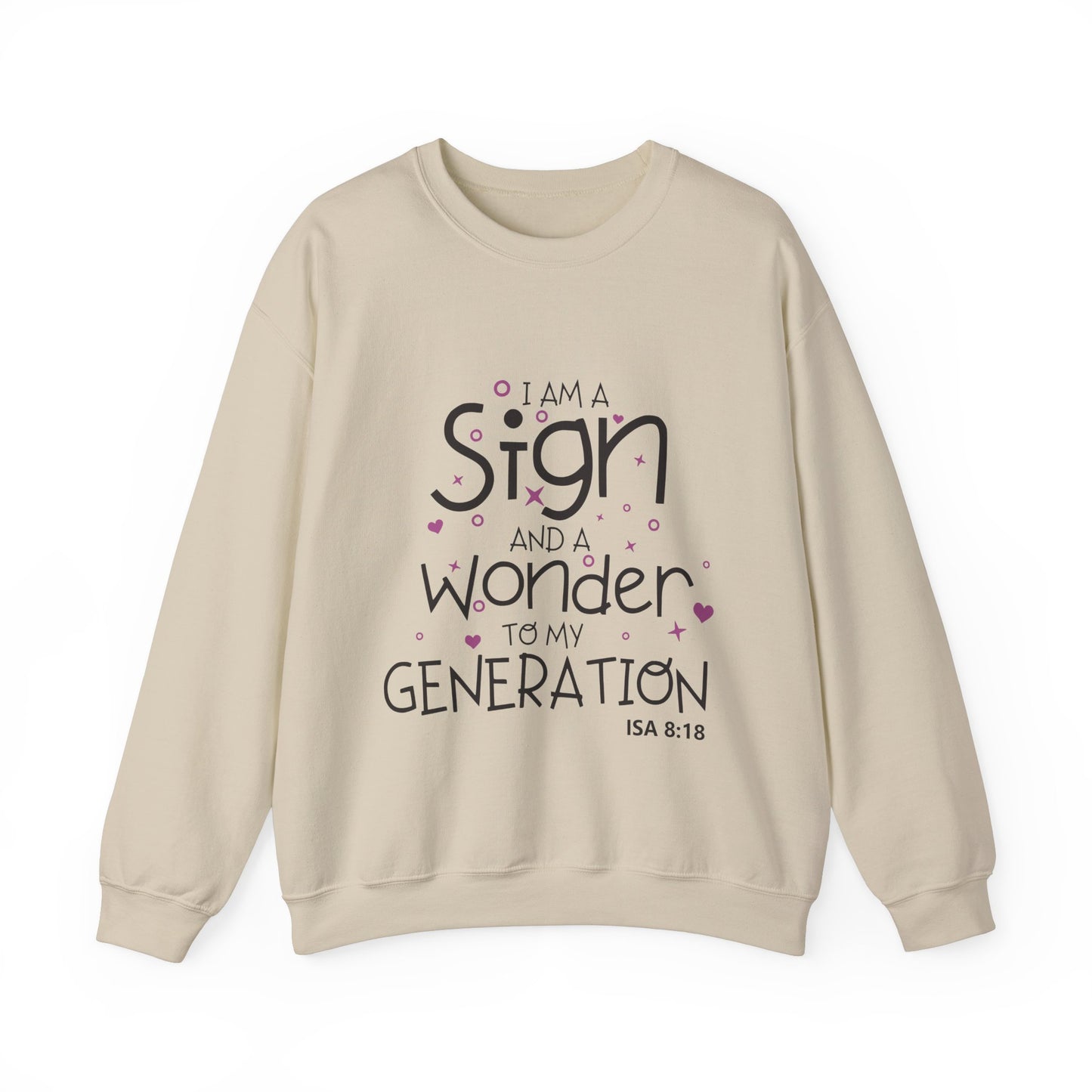 A Sign & a Wonder to my Generation - Crewneck Sweatshirt