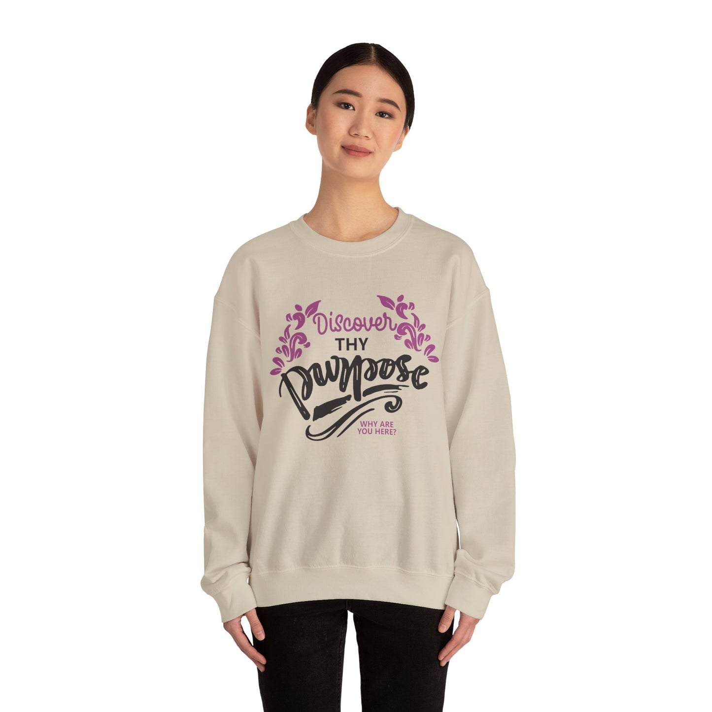 Discover Thy Purpose - Crewneck Sweatshirt