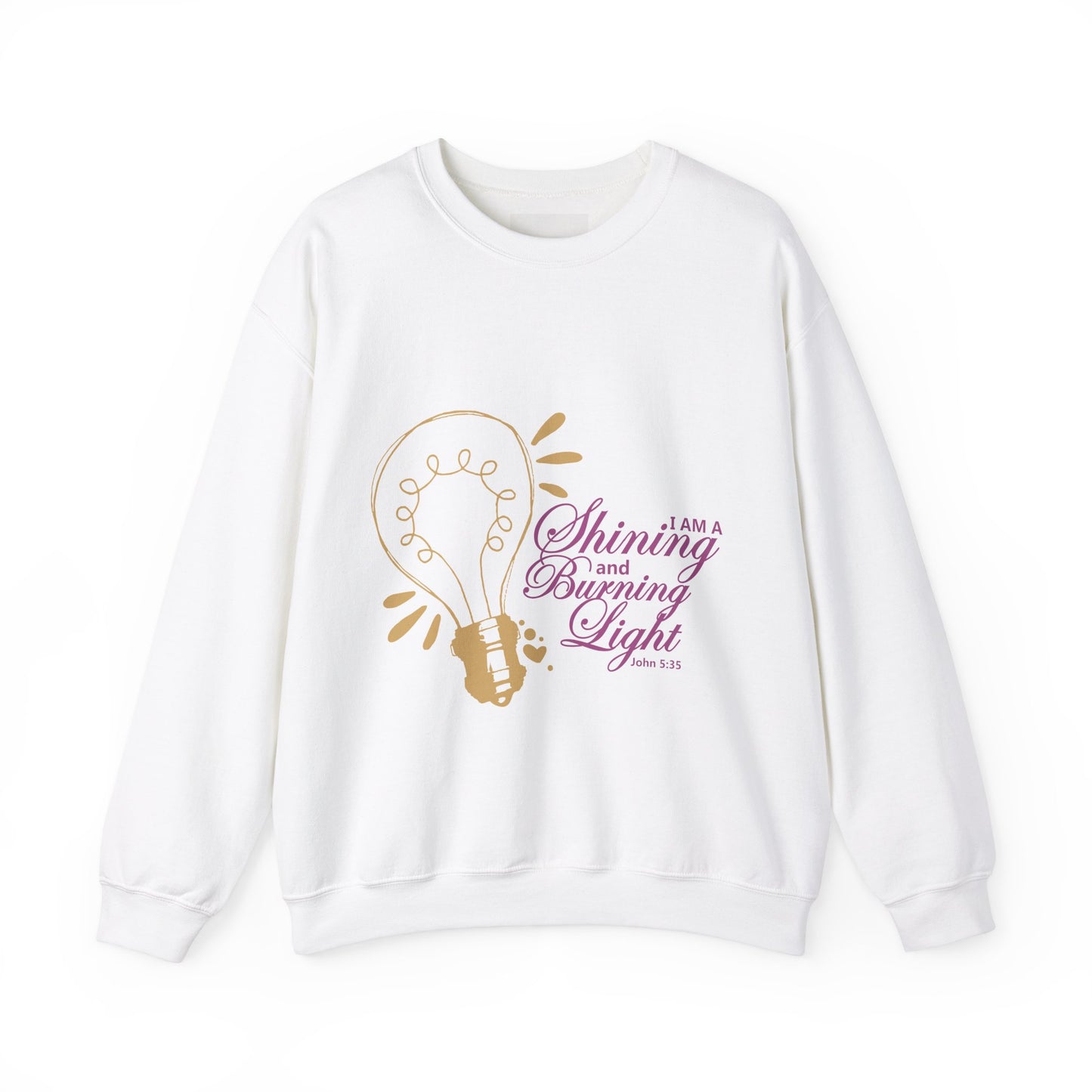 A Shining & Burning Light - Crewneck Sweatshirt