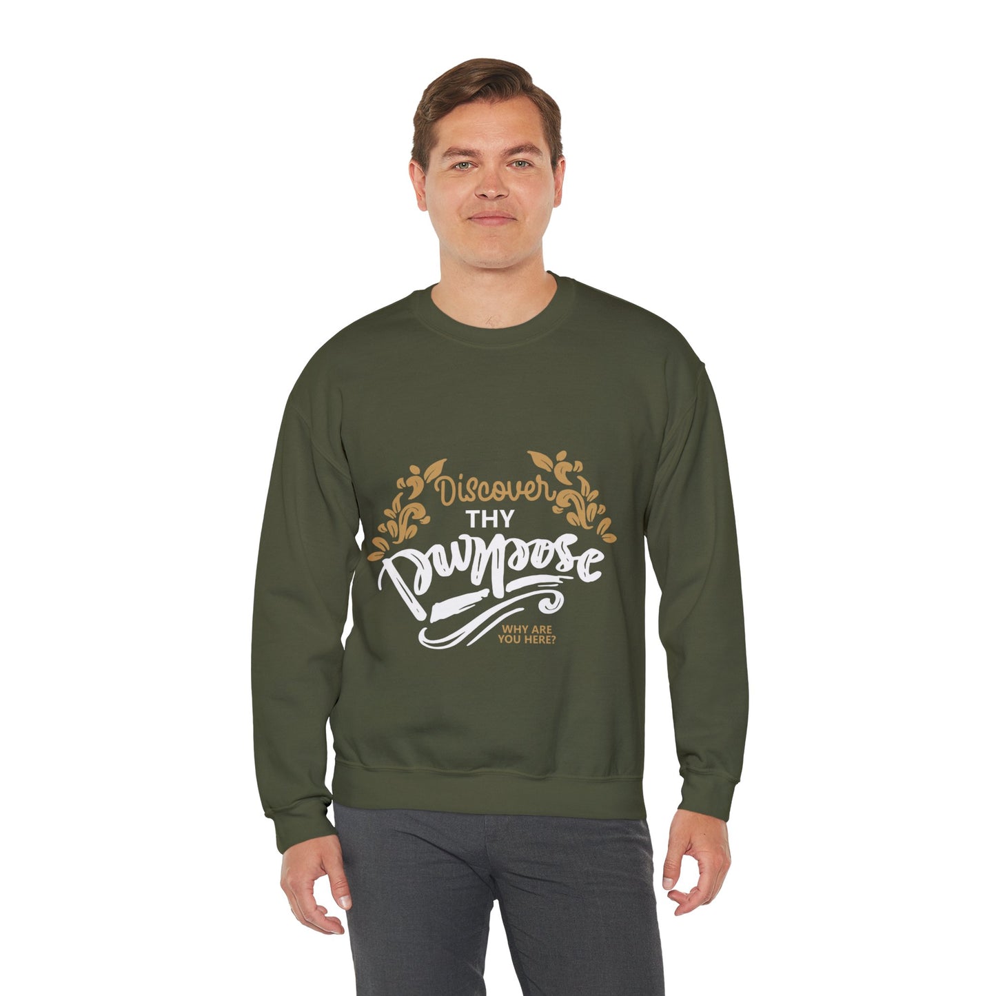 Discover Thy Purpose - Crewneck Sweatshirt