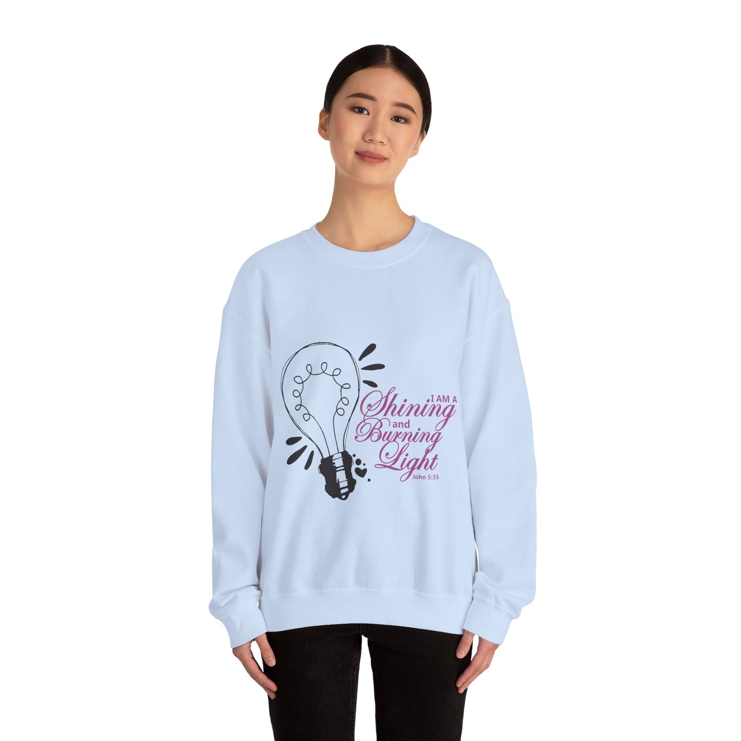 A Shining & Burning Light - Crewneck Sweatshirt