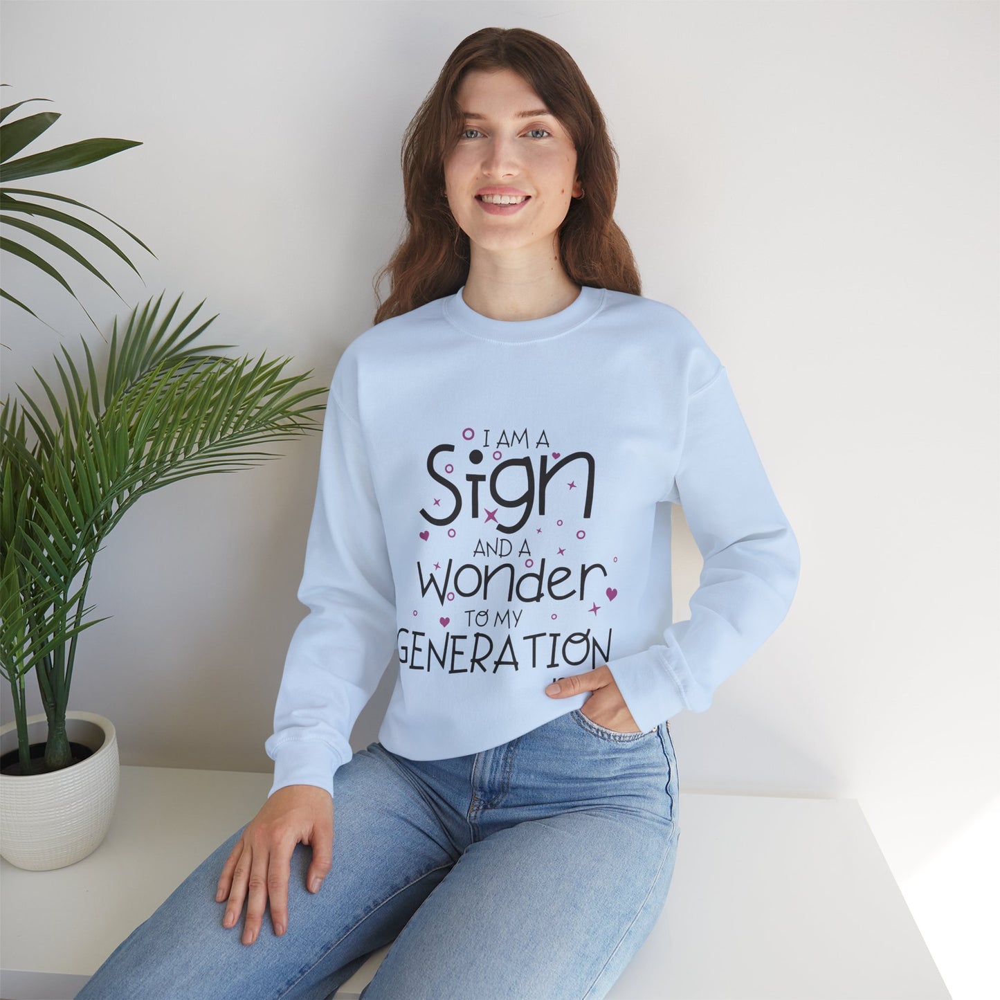 A Sign & a Wonder to my Generation - Crewneck Sweatshirt