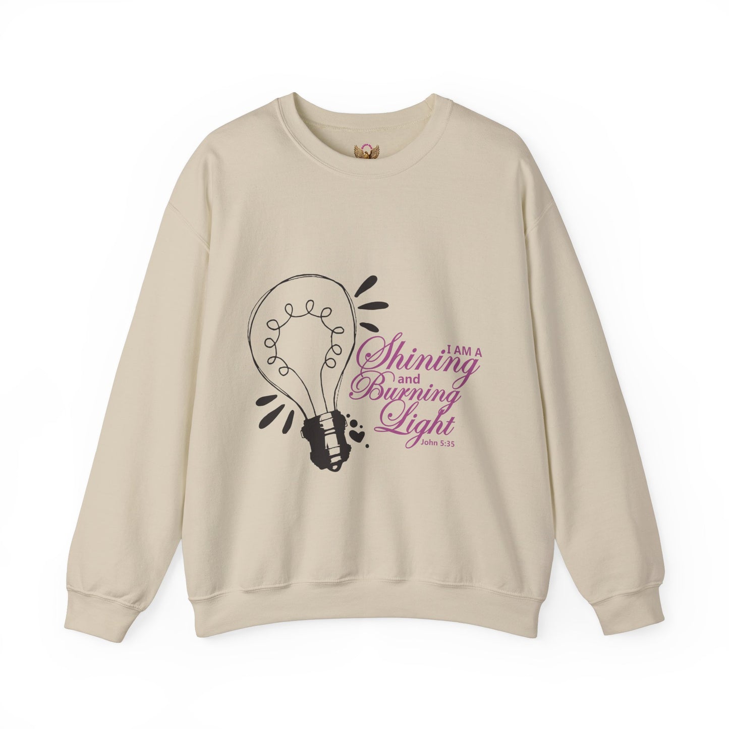 A Shining & Burning Light - Crewneck Sweatshirt