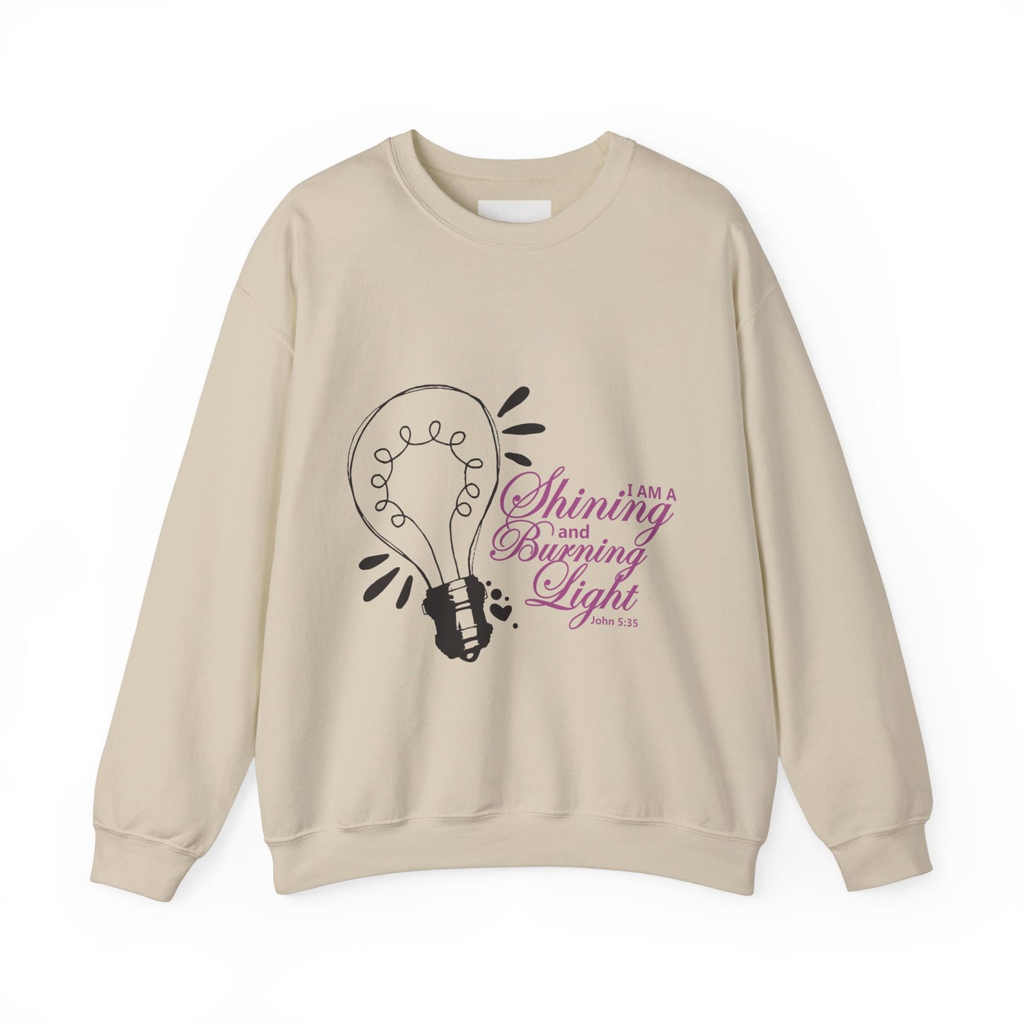 A Shining & Burning Light - Crewneck Sweatshirt