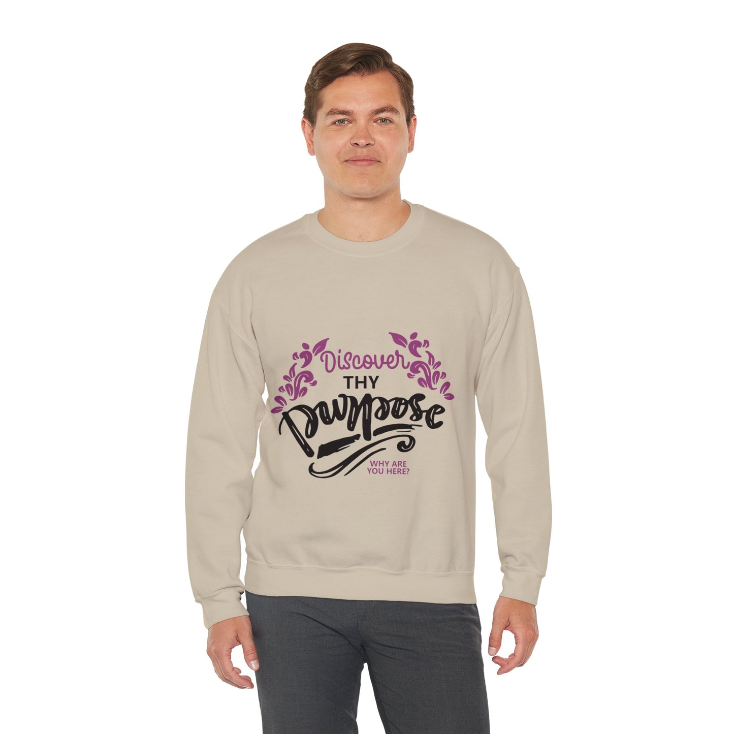 Discover Thy Purpose - Crewneck Sweatshirt