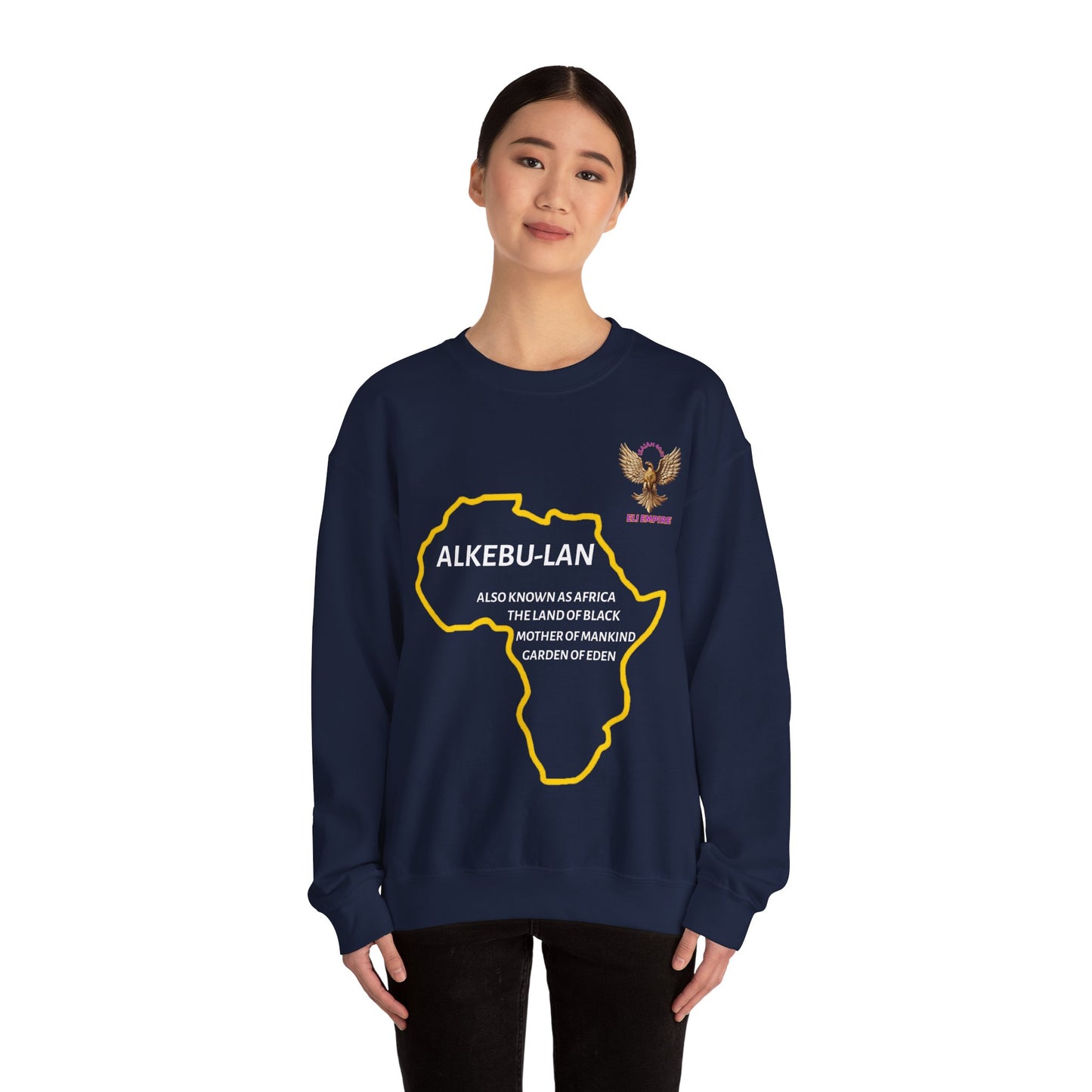 Africa also Known As - Unisex Heavy Blend™ Crewneck Sweatshirt