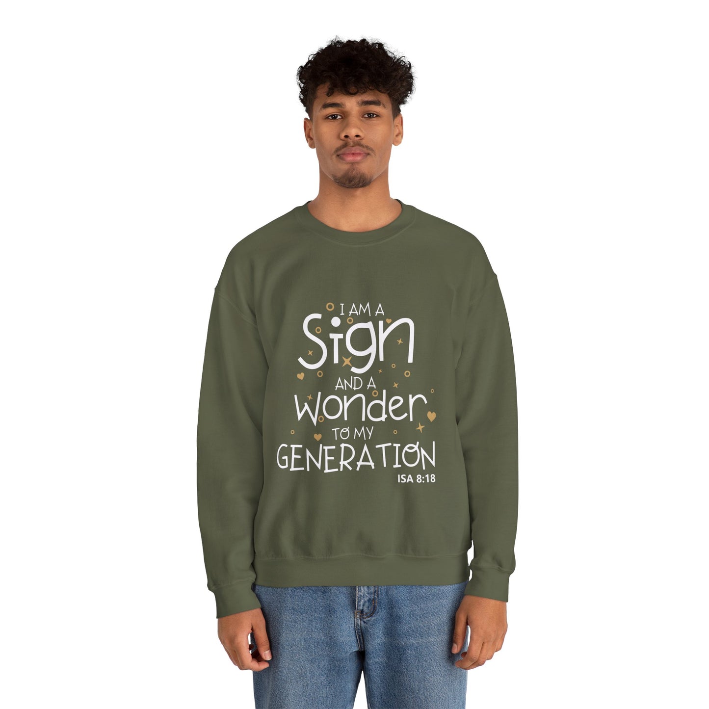 A Sign & a Wonder to my Generation - Crewneck Sweatshirt