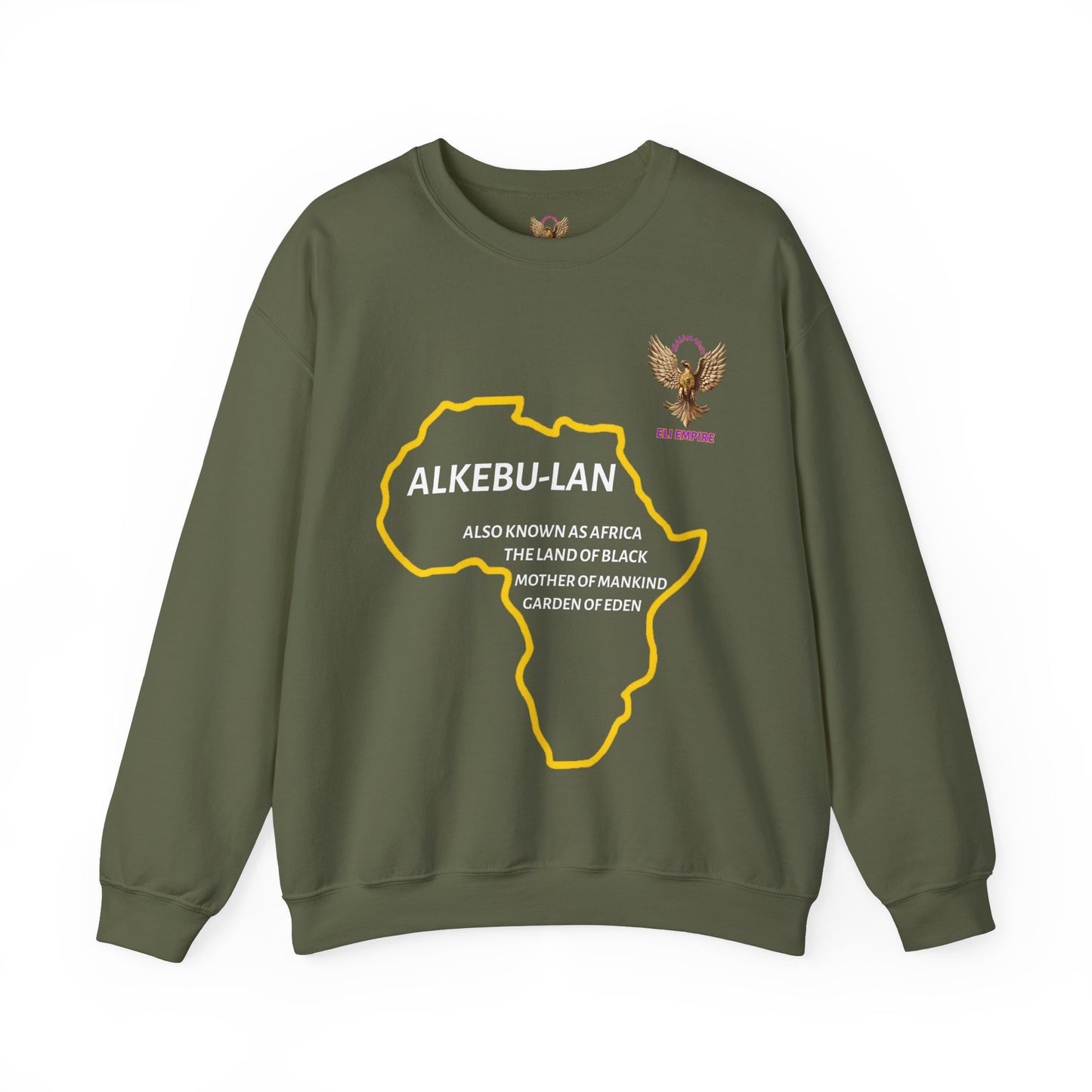 Africa also Known As - Unisex Heavy Blend™ Crewneck Sweatshirt