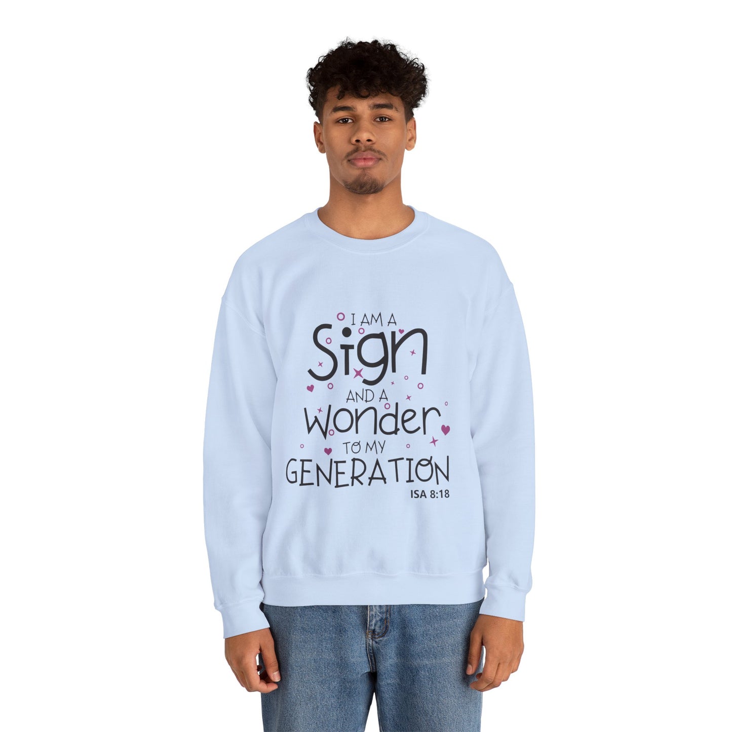 A Sign & a Wonder to my Generation - Crewneck Sweatshirt