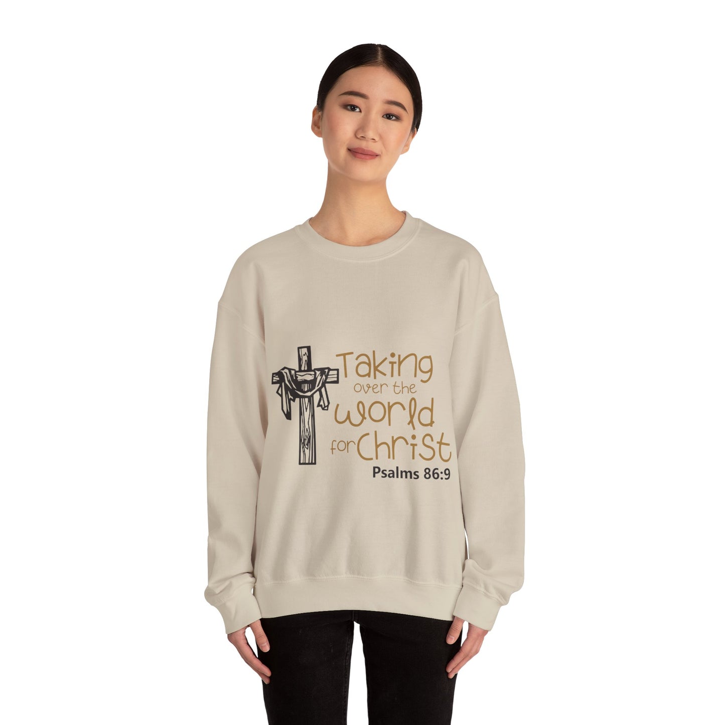 Taking Over the World for Christ - Crewneck Sweatshirt