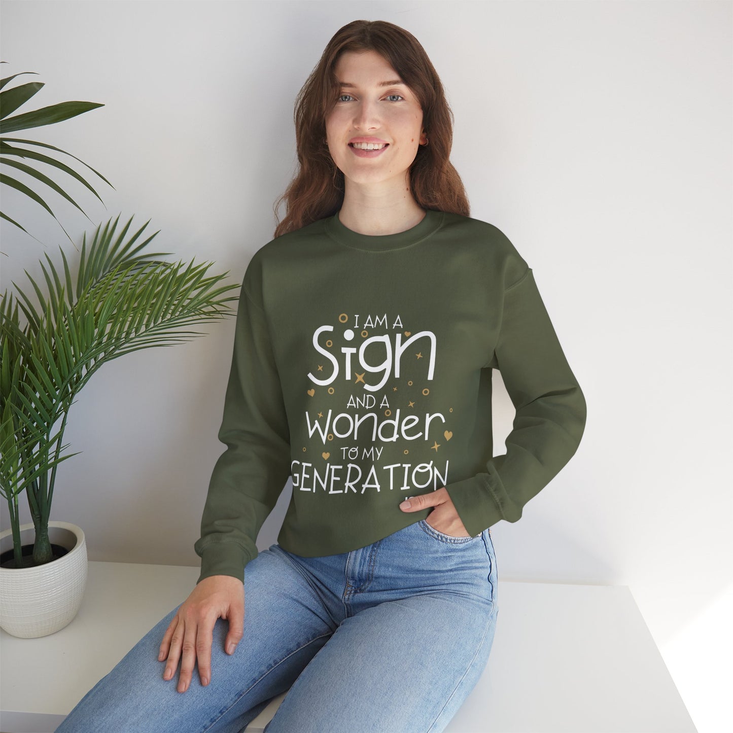 A Sign & a Wonder to my Generation - Crewneck Sweatshirt