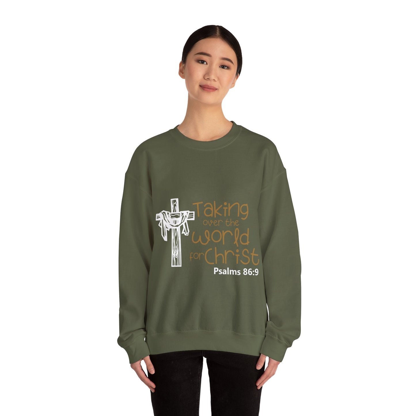 Taking Over the World for Christ - Crewneck Sweatshirt