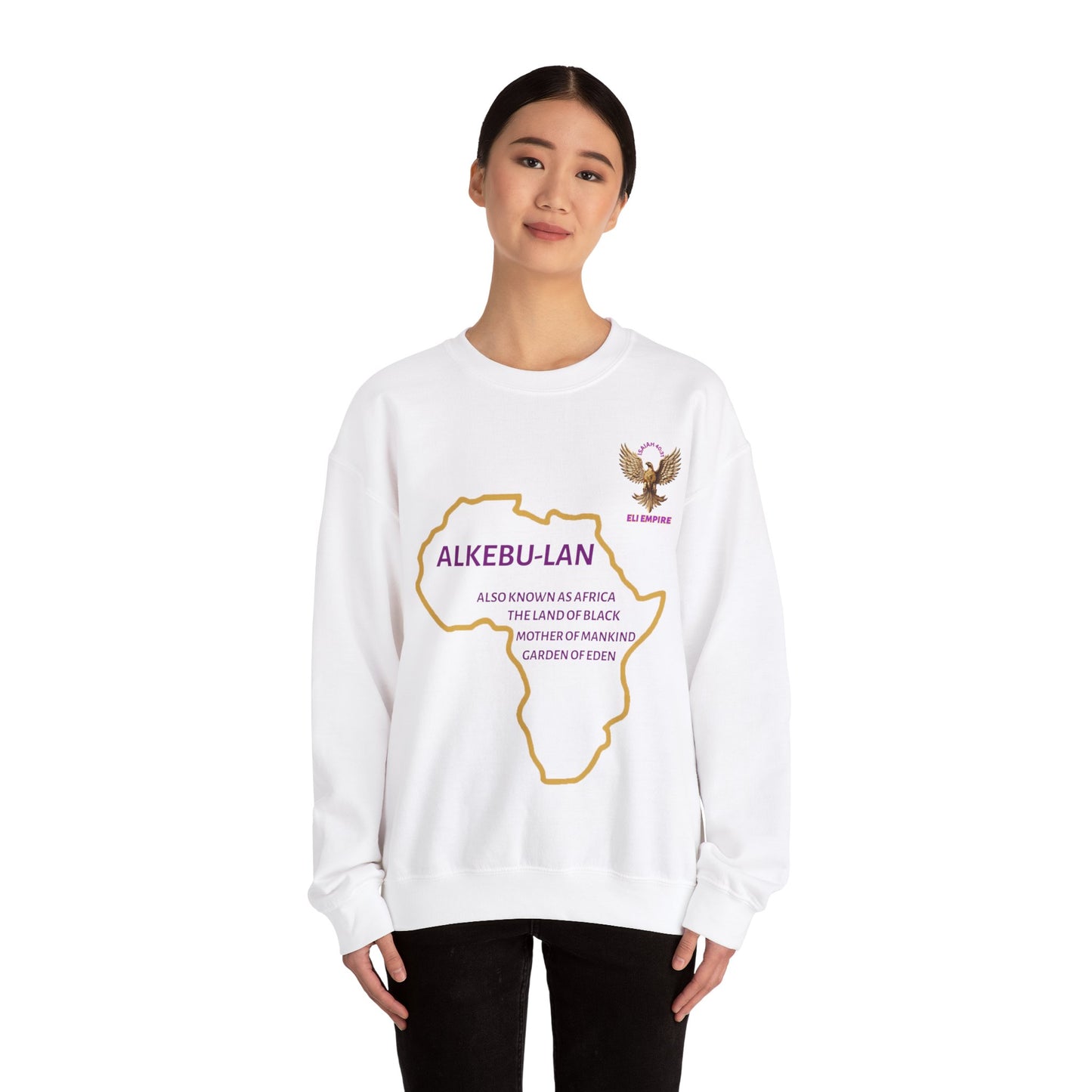 Africa also Known As - Unisex Heavy Blend™ Crewneck Sweatshirt