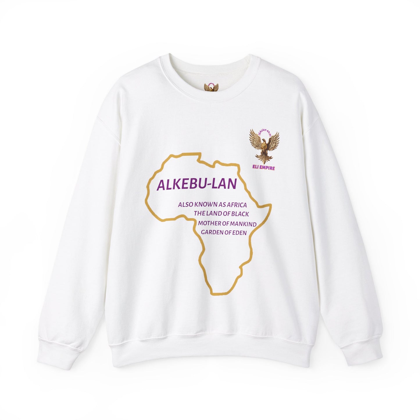 Africa also Known As - Unisex Heavy Blend™ Crewneck Sweatshirt