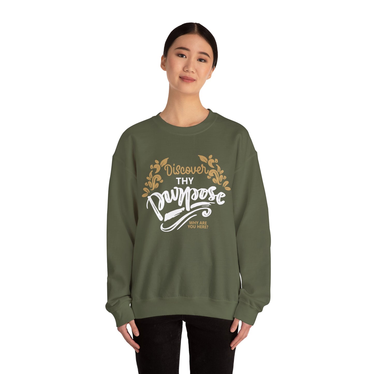 Discover Thy Purpose - Crewneck Sweatshirt