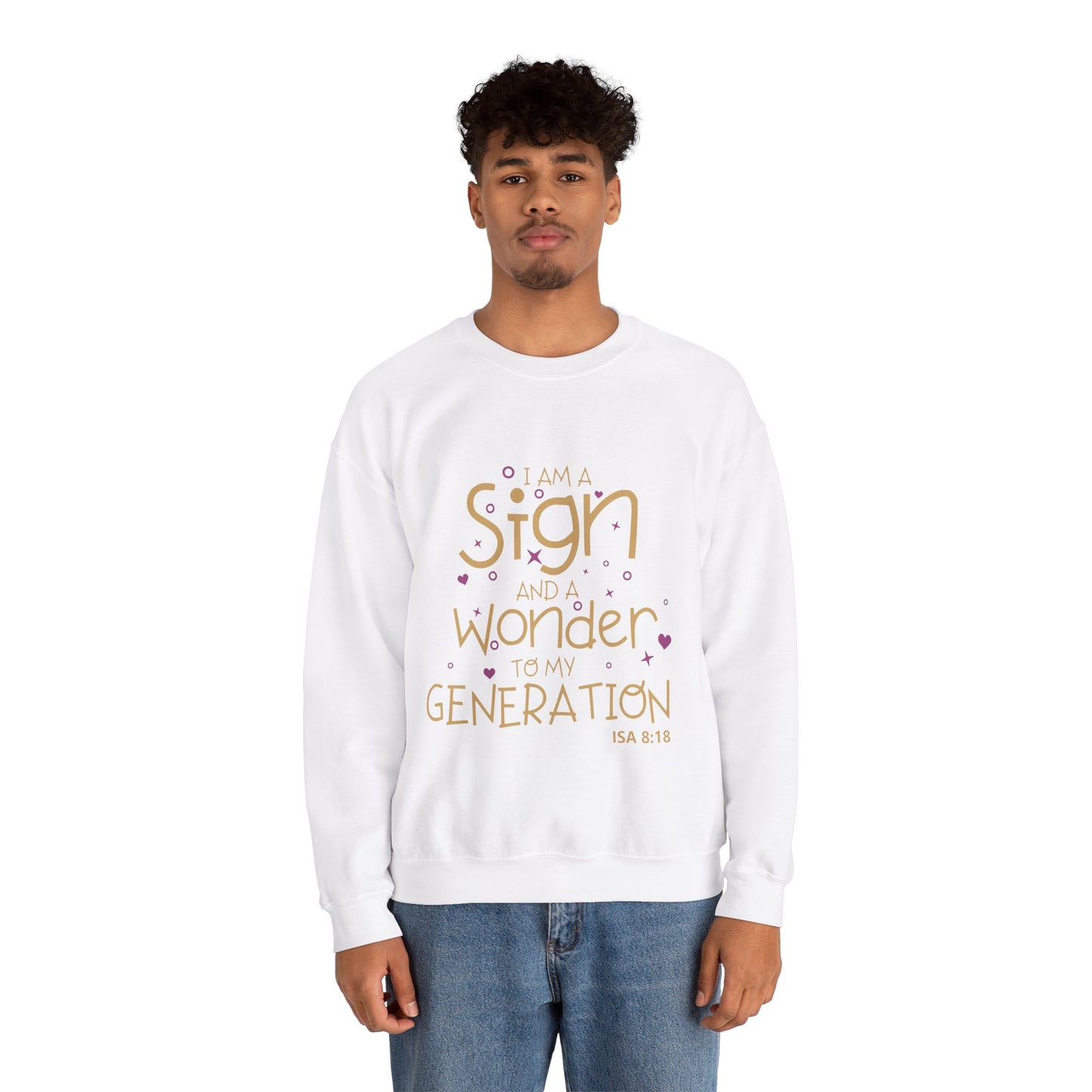 A Sign & a Wonder to my Generation - Crewneck Sweatshirt