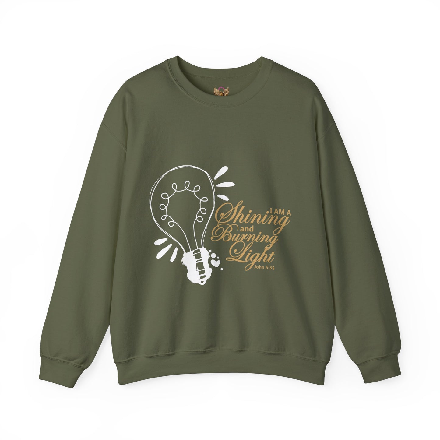 A Shining & Burning Light - Crewneck Sweatshirt