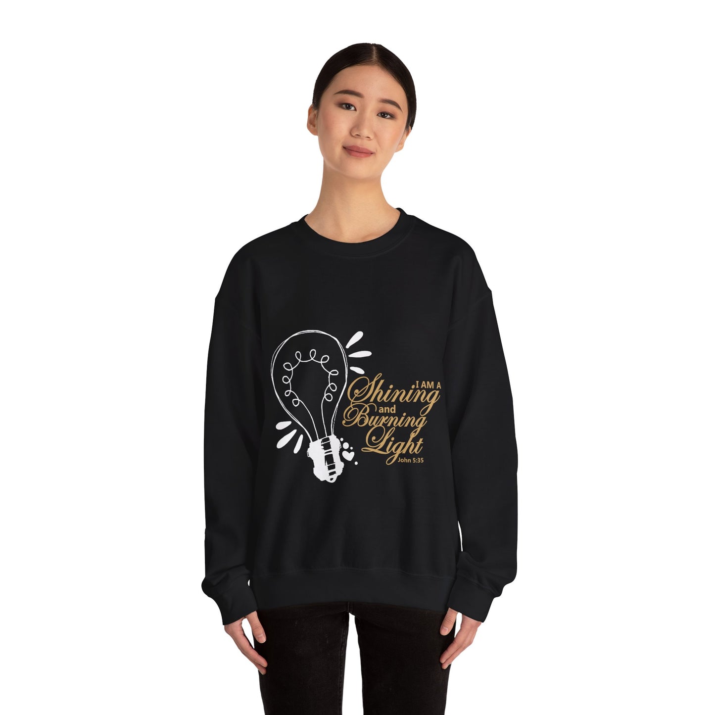 A Shining & Burning Light - Crewneck Sweatshirt