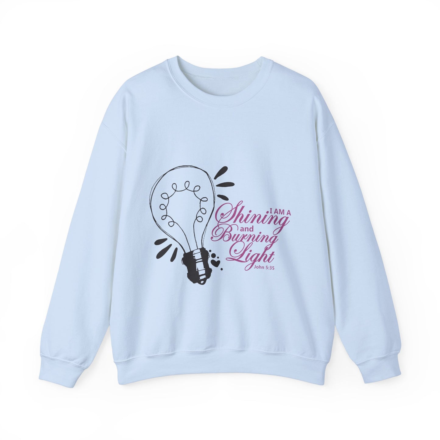 A Shining & Burning Light - Crewneck Sweatshirt