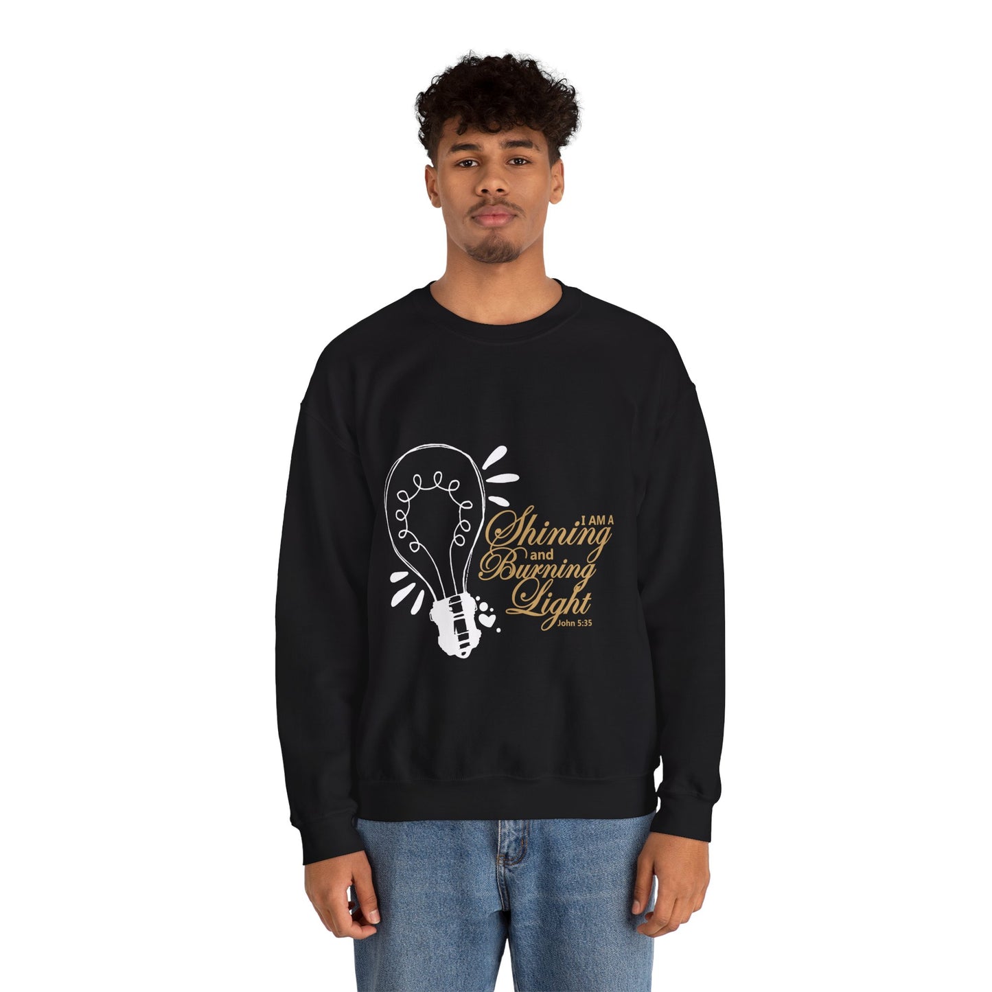 A Shining & Burning Light - Crewneck Sweatshirt