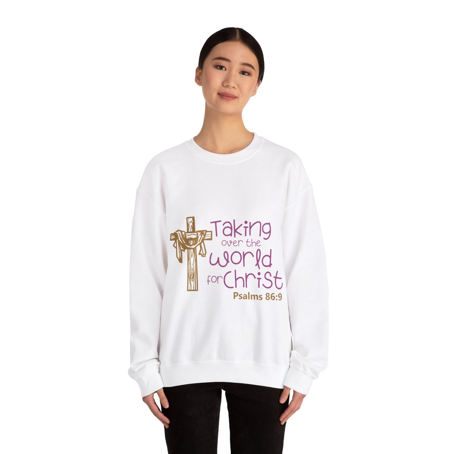 Taking Over the World for Christ - Crewneck Sweatshirt