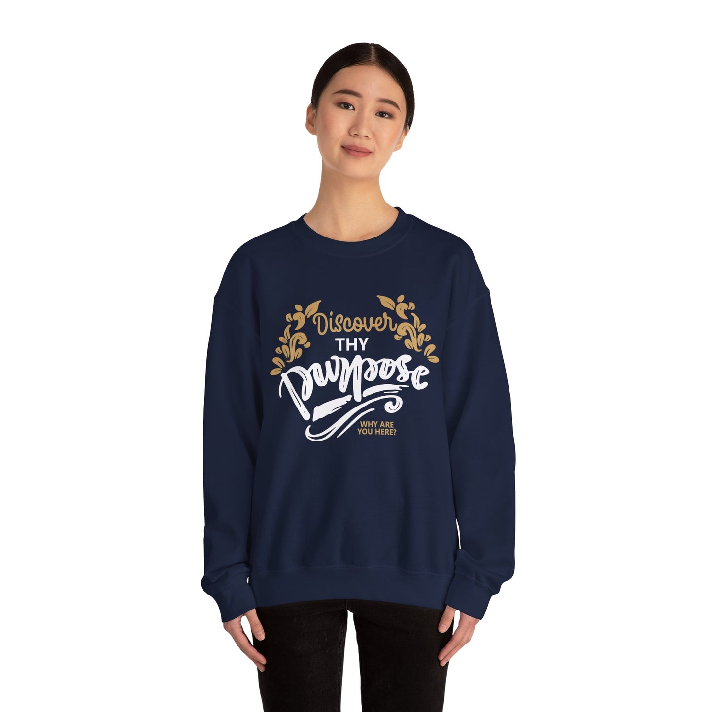 Discover Thy Purpose - Crewneck Sweatshirt