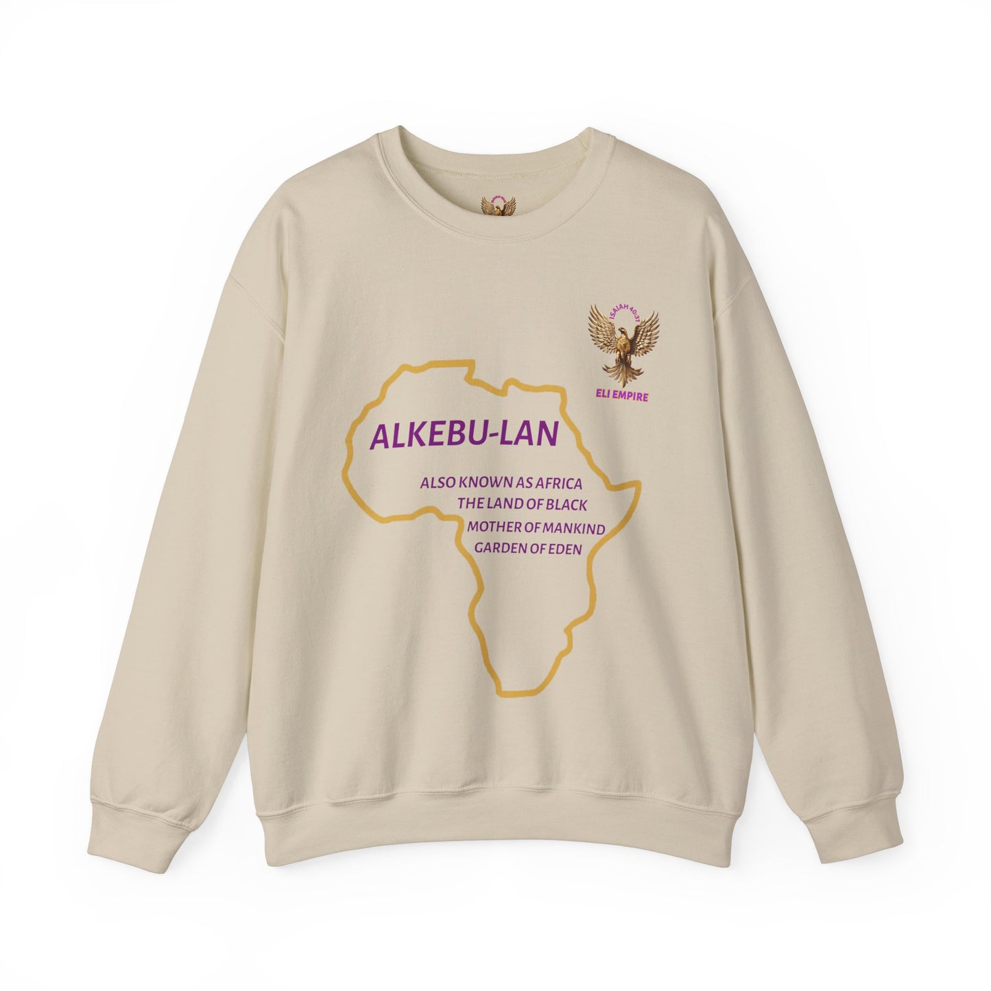 Africa also Known As - Unisex Heavy Blend™ Crewneck Sweatshirt