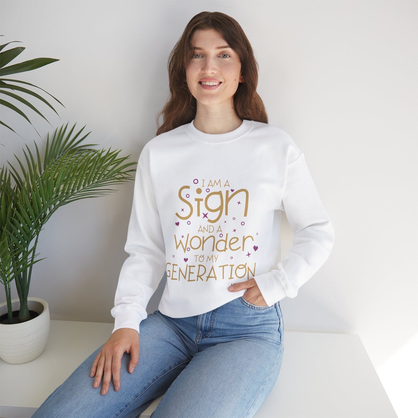 A Sign & a Wonder to my Generation - Crewneck Sweatshirt